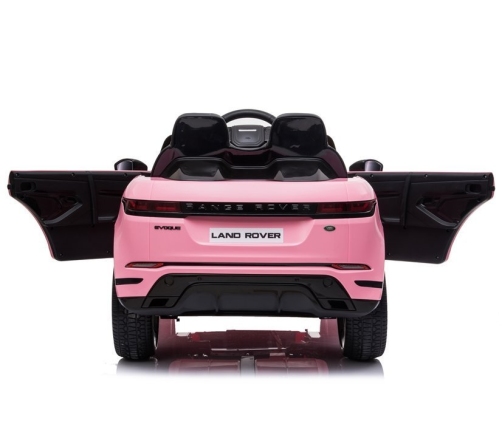 Divvietīgs bērnu elektromobilis Range Rover Evoque Pink