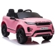 Divvietīgs bērnu elektromobilis Range Rover Evoque Pink