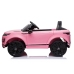 Divvietīgs bērnu elektromobilis Range Rover Evoque Pink