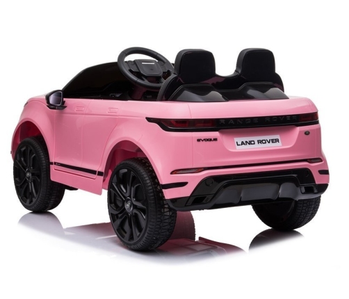 Divvietīgs bērnu elektromobilis Range Rover Evoque Pink