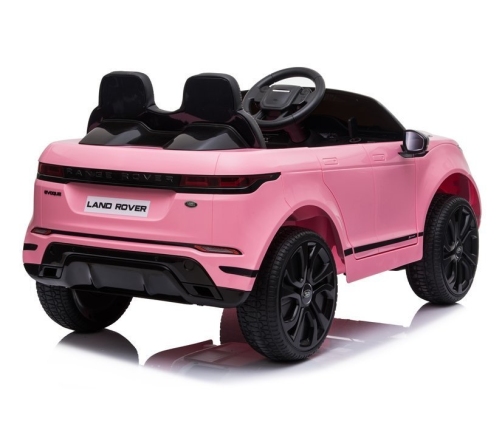 Divvietīgs bērnu elektromobilis Range Rover Evoque Pink