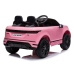 Divvietīgs bērnu elektromobilis Range Rover Evoque Pink