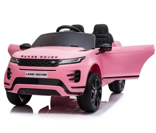 Divvietīgs bērnu elektromobilis Range Rover Evoque Pink