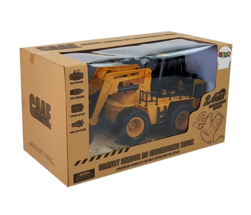 Bulldozer Remote Controlled by Hand Gesture 2.4G 1:24