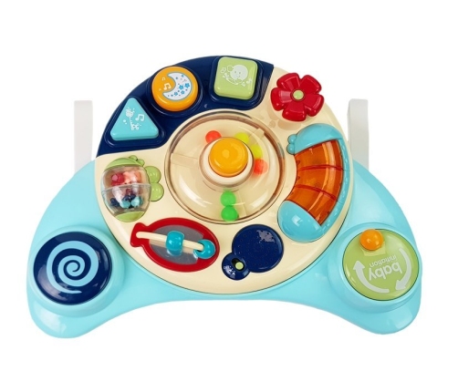 Interactive Baby Table Music Animal Sounds Blue