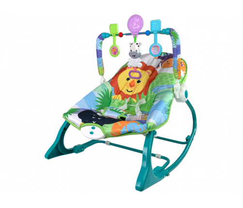 Rocking Chair 2in1 Lion Sounds Vibration