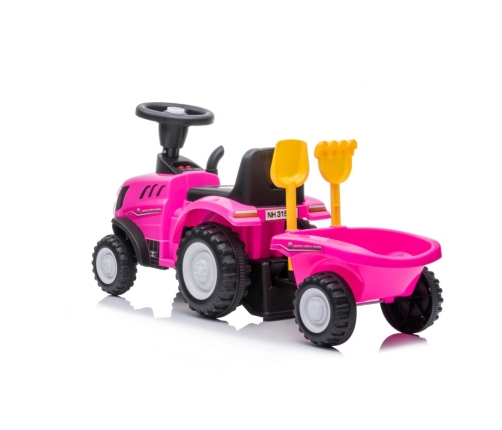 Tractor 658T Pink ride-on car