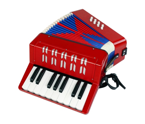 Accordion Musical Instrument for Kids Music Red