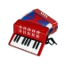 Accordion Musical Instrument for Kids Music Red