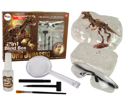 Archaeology 2-in-1 Dinosaur Skeleton Tyrannosaurus Set