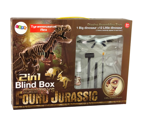 Archaeology 2-in-1 Dinosaur Skeleton Tyrannosaurus Set