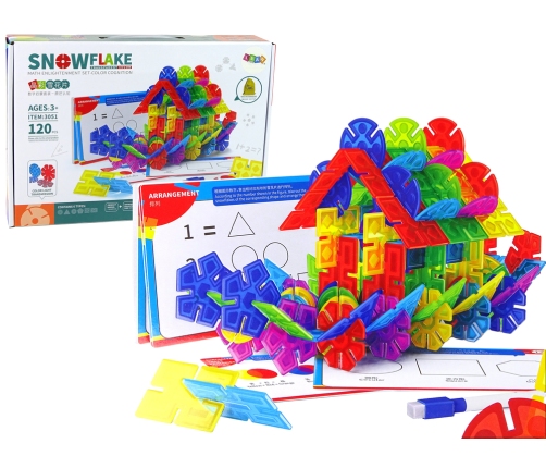 Snowflake Construction Blocks 120el.