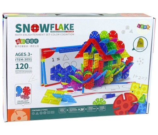 Snowflake Construction Blocks 120el.