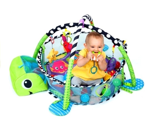 Baby Turtle Educational Mat 3in1 Pool of Balls