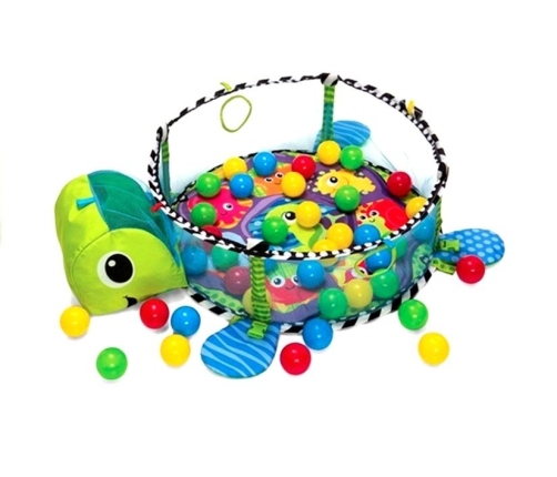 Baby Turtle Educational Mat 3in1 Pool of Balls