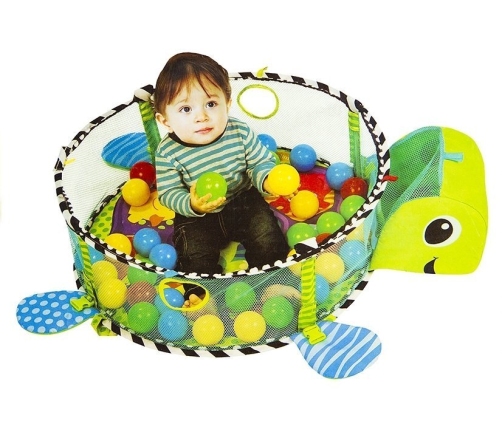 Baby Turtle Educational Mat 3in1 Pool of Balls