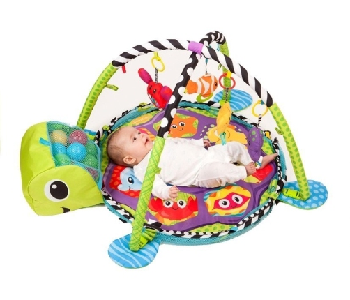 Baby Turtle Educational Mat 3in1 Pool of Balls