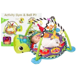 Baby Turtle Educational Mat 3in1 Pool of Balls