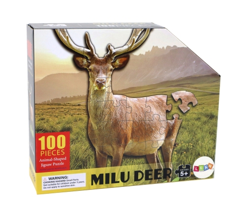 Puzzle 100 pieces Deer Theme Forest Animals