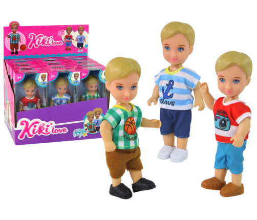 Children's Dolls Boy Blonde Blue Eyes 3 Types