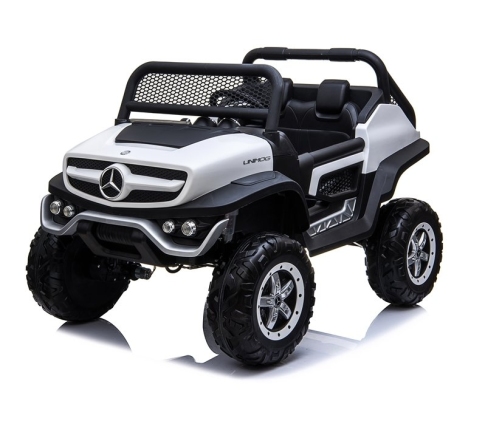 Mercedes Unimog Electric Ride On Car White