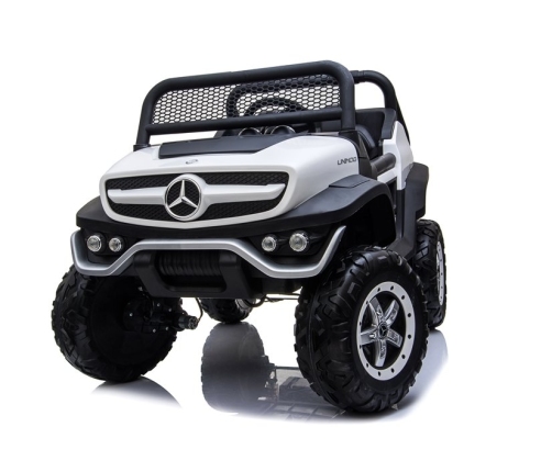 Mercedes Unimog Electric Ride On Car White