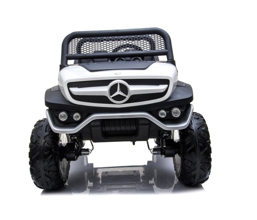 Mercedes Unimog Electric Ride On Car White