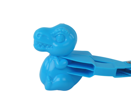 Snow Maker Snowball Machine Blue Dinosaur