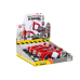 Crawler Excavator White and Red Metal Bucket