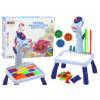 Mini Projector Tetris Table 2in1 Blue Unicorn