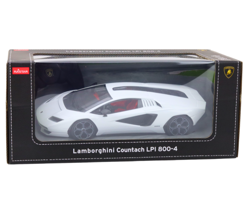 Radiovadāmā mašīna ar pulti Lamborghini Countach LPI 800-4 White