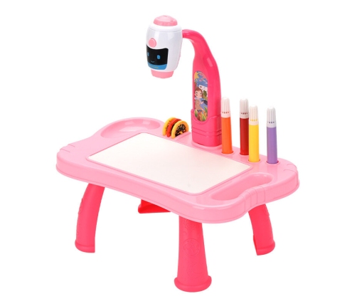 Mini Projector Robot Table 2in1 Accessories Pink