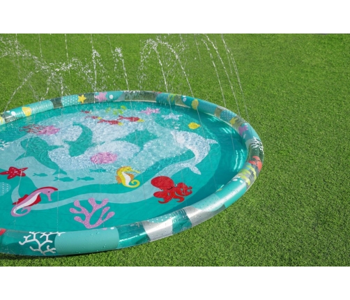 Inflatable Paddling Pool With A Fountain For Children 165 cm Bestway 52487