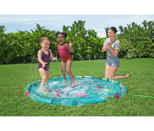 Inflatable Paddling Pool With A Fountain For Children 165 cm Bestway 52487