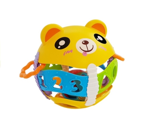 Ball Bear Rattle Colored 15cm