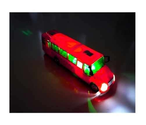 Fire Brigade Bus with Lights and Sounds. Opening Doors