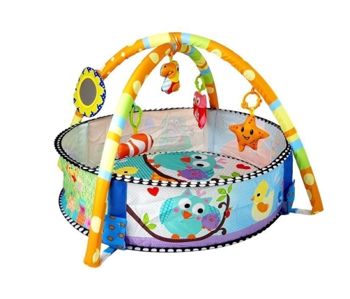 Mat Pool with Balls for Babies Rattles