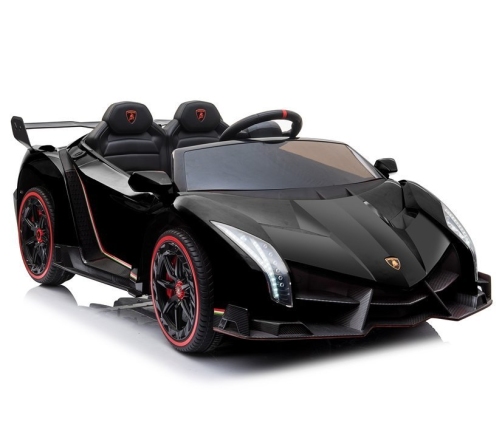 Elektriskā sporta automašīna bērniem Lamborghini Veneno Black