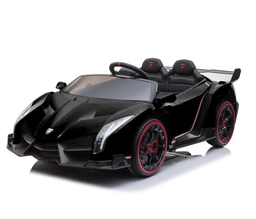 Elektriskā sporta automašīna bērniem Lamborghini Veneno Black