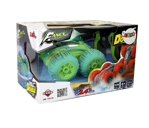 Amphibious Vehicle 1:24 Remote Controlled Green