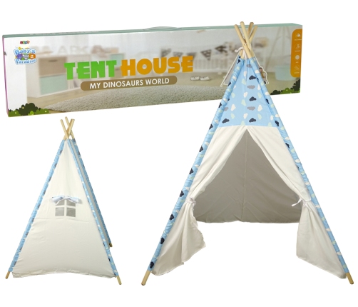 Indian Tepee Tent Playhouse Clouds Waterproof