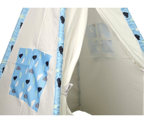 Indian Tepee Tent Playhouse Clouds Waterproof