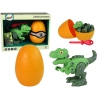 Dinosaur Tyrannosaurus Rex set with Egg DIY Screwdriver Green