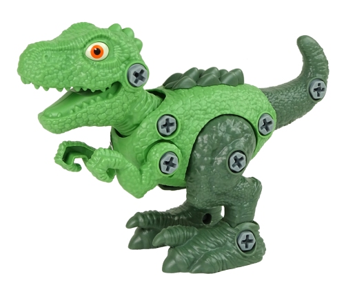 Dinosaur Tyrannosaurus Rex set with Egg DIY Screwdriver Green