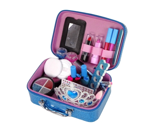 Make-up Kit Star Trunk Blue Glitter Glosses