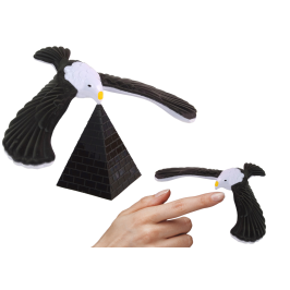 Antigravity Balancing Bird Black Toy