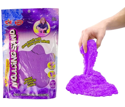 Kinetic Sand Colour Purple Pack of 500g