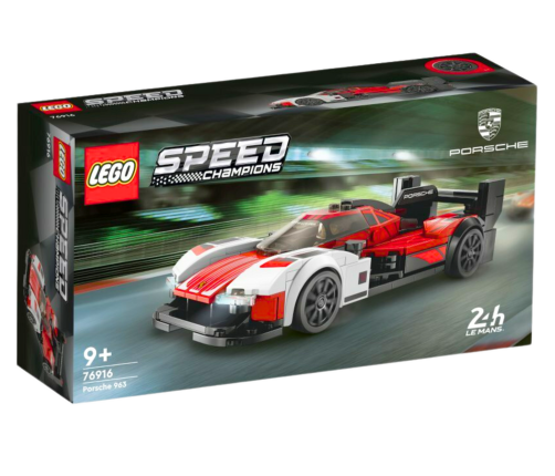 LEGO Bricks SPEED CHAMPIONS PORSCHE 963 280 Pieces 76916