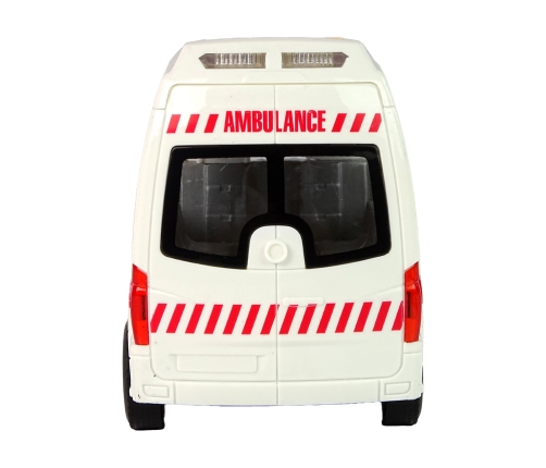 Ambulance Lights Sounds Friction Drive