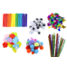 Little Artist's Creative Set Stickers Pompoms Feathers Glitter